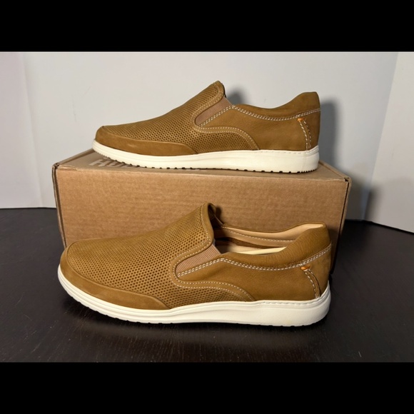 Samuel Hubbard Featherlight Olema Slip-On Shoes Loafers Nutmeg Nubuck Mens 10M main image 11